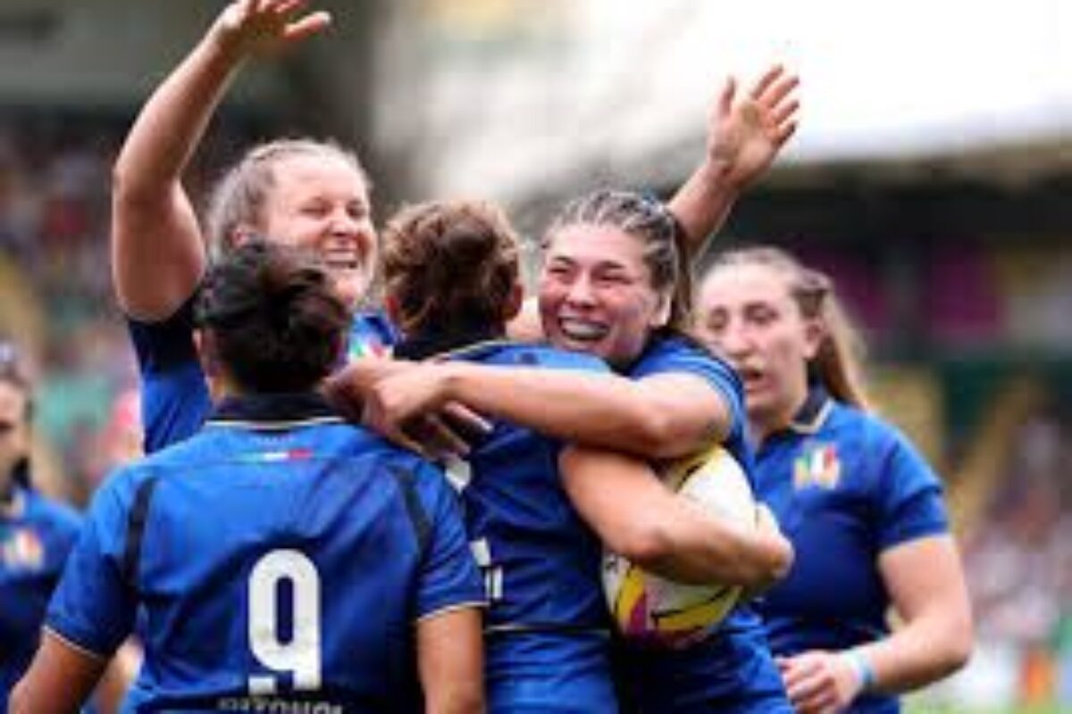 RUGBY WORLD CUP FEMMINILE- L’italia chiude il torneo travolgendo il Brasile