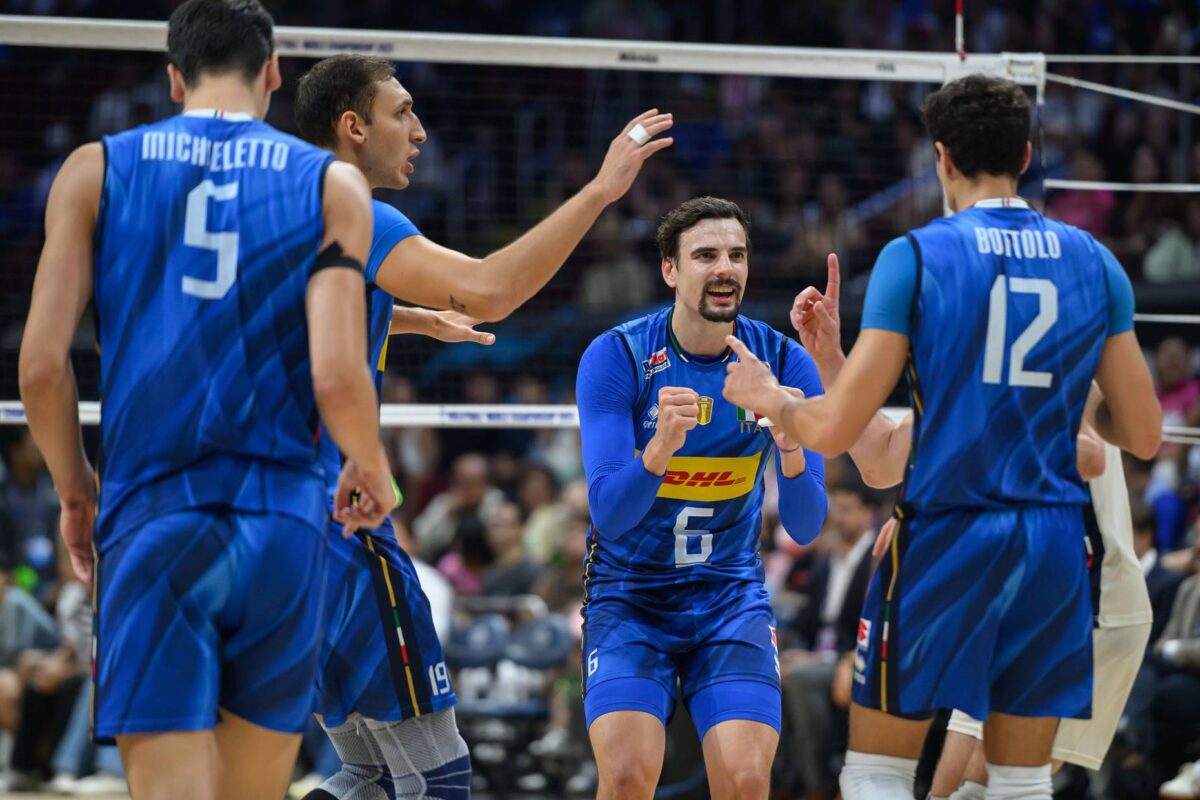 VOLLEY MASCHILE- L’Italia è CAMPIONE DEL MONDO!