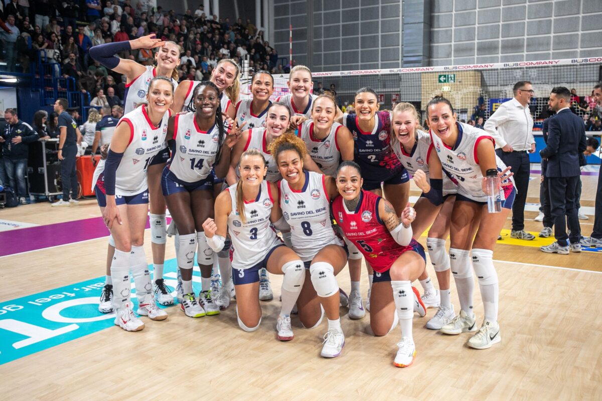 VOLLEY FEMMINILE SERIE A 1- Wash4green Monviso Volley – Savino Del Bene Volley 1-3