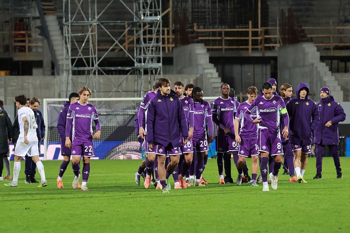 Fiorentina-AEK Atene 0-1. Le foto