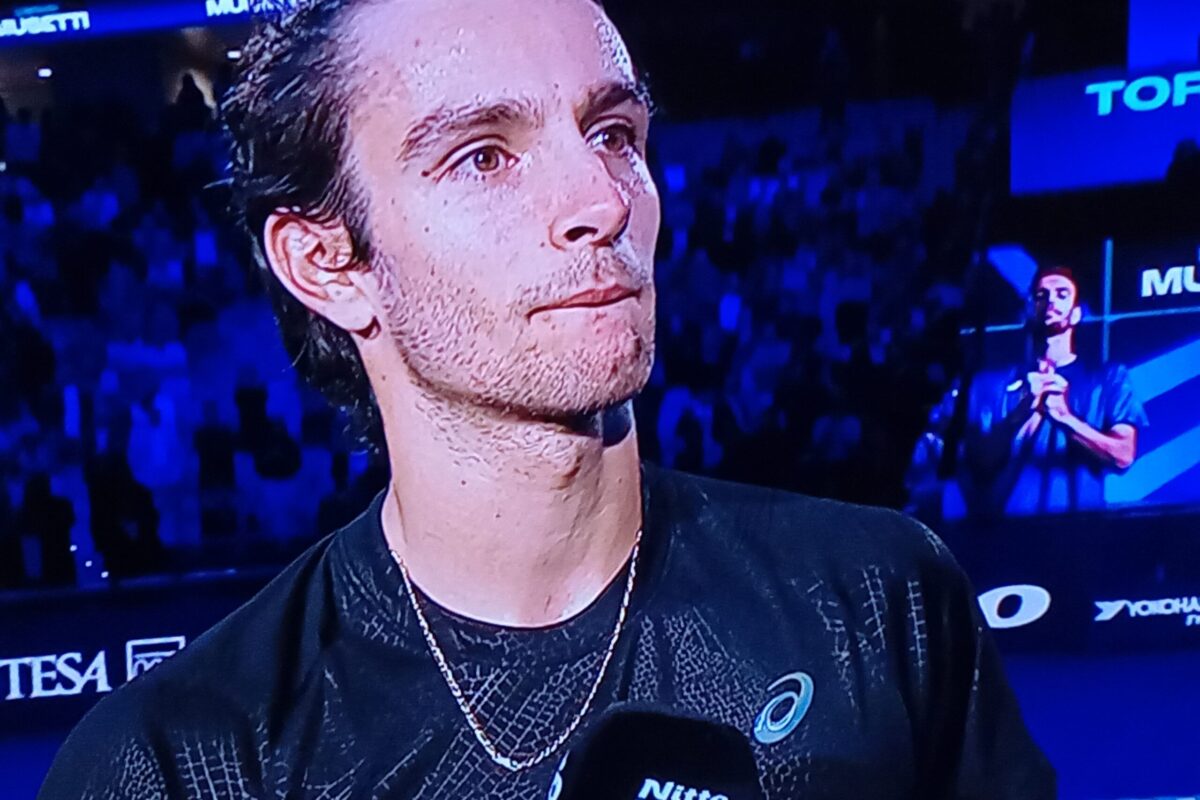 <span class="hot">Live <i class="fa fa-bolt"></i></span> Tennis: a Torino: “LIVE” Musetti-Alcaraz 4-6 / 1-6..Lorenzo…bravissimo lascia con tanti elogi..Doppio; Bolelli-Vavassori battuti in gara 3 ma sono in semifinale;