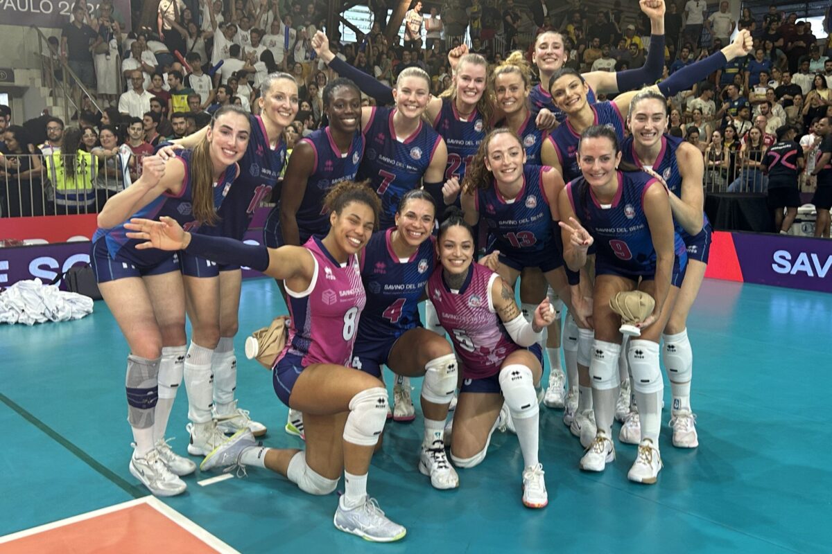 VOLLEY FEMMINILE MONDIALE PER CLUB- La Savino batte Il Praia Club e vola in finale