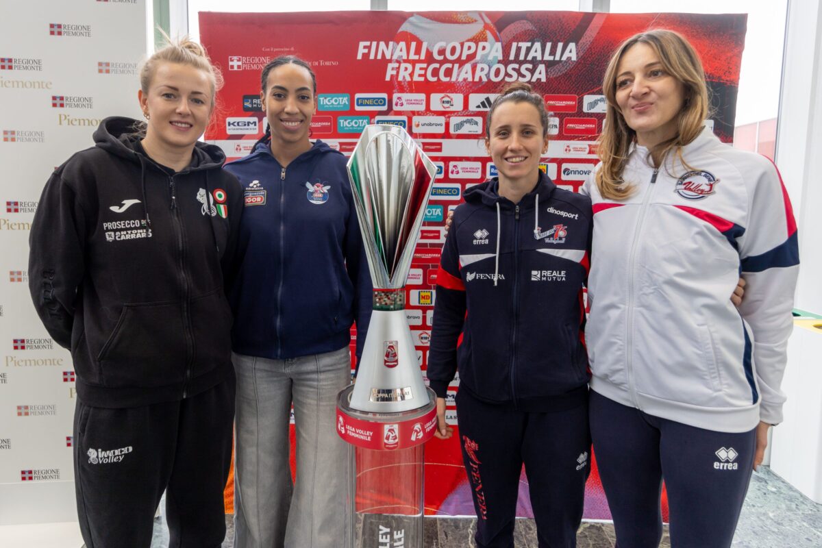 VOLLEY FEMMINILE – Presentate le Finals di Coppa Italia