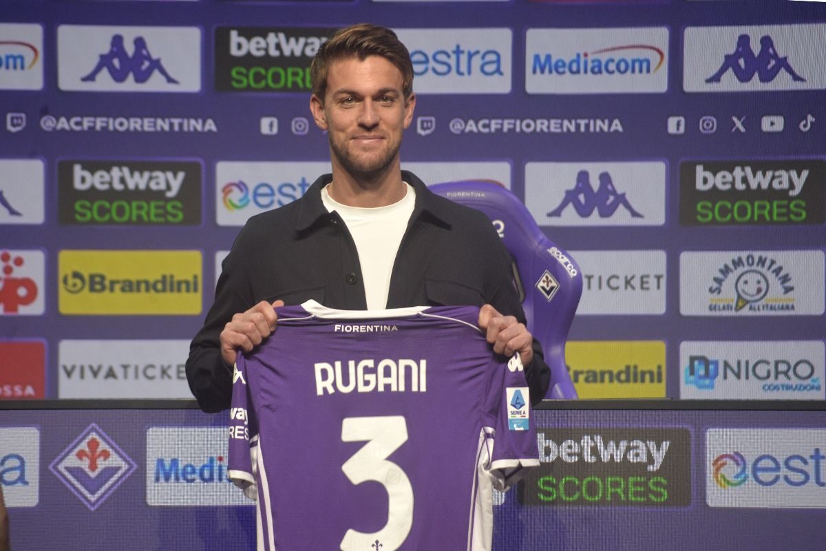 CALCIO Fiorentina- La Conferenza stampa di presentazione di Daniele Rugani
