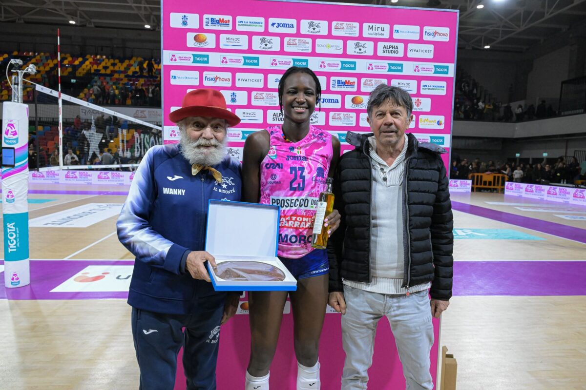 VOLLEY FEMMINILE SERIE A1- Troppo forte Conegliano per Il Bisonte Firenze