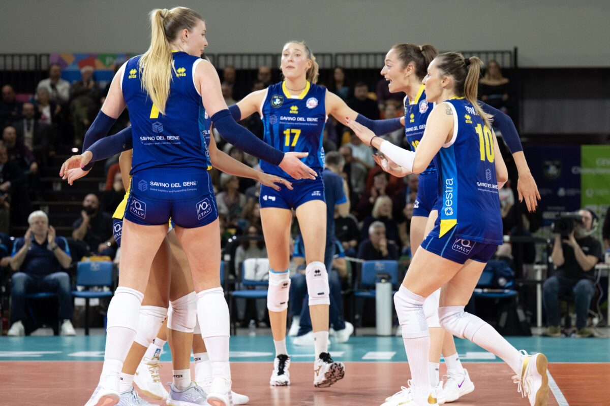 VOLLEY FEMMINILE CEV CHAMPIONS LEAGUE- La Savino in cerca dell’impresa.