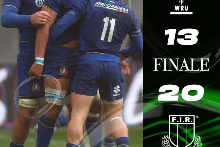 RUGBY GUINNESS SIX NATIONS U20- L’Italia batte il Galles a Newport