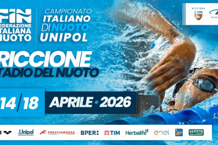 Nuoto: da Riccione la seconda giornata di batterie dei Campionati Italiani Primaverili