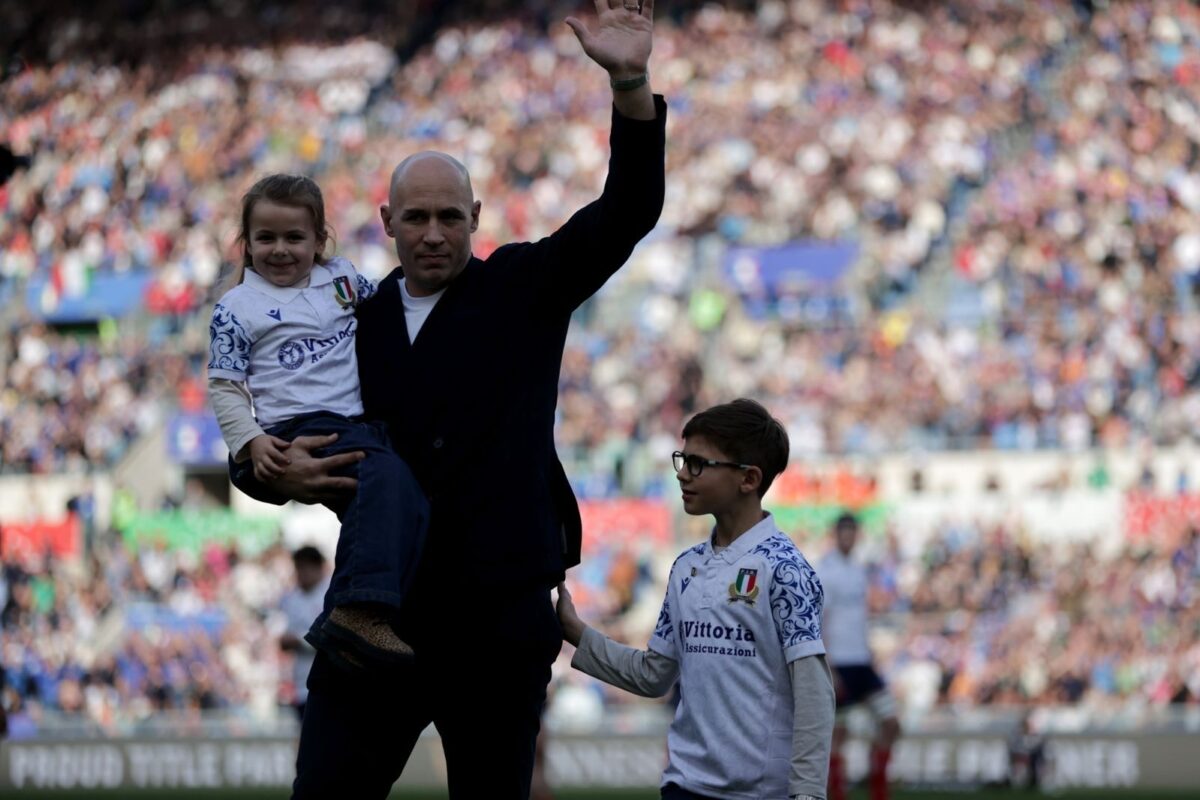 RUGBY- Sergio Parisse nello staff tecnico della Nazionale Maschile