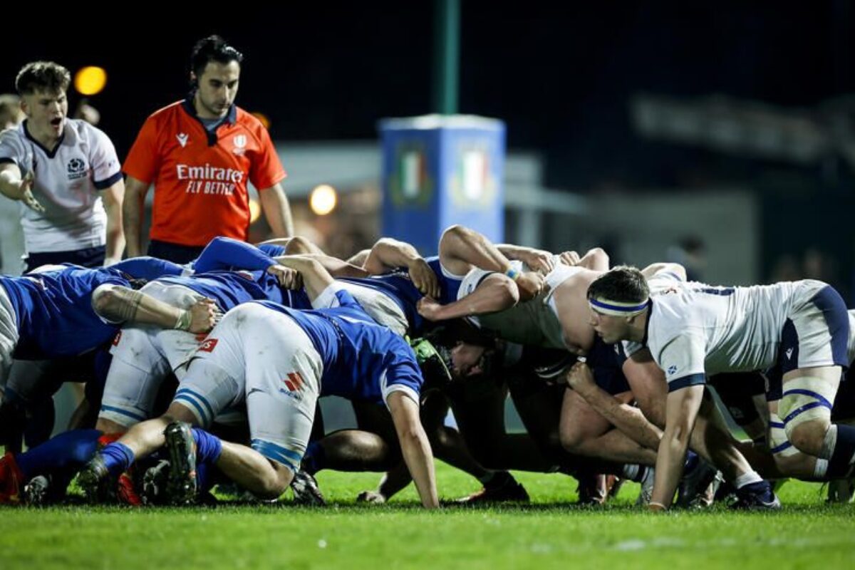 RUGBY U20- L’Italia vince soffrendo il test match con la Spagna.