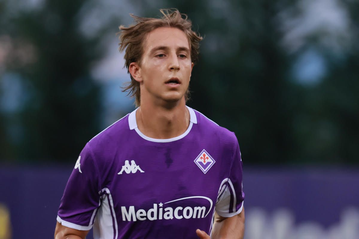 FIORENTINA - CARRARESE AMICHEVOLE 25-07-2025 FAZZINI GALASSI SILVANO/SILPRESS